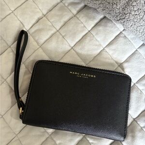Marc Jacobs Black Textured Clutch